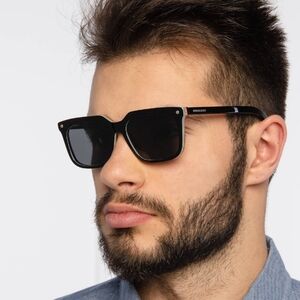 NWT: Men's Burberry Black Sunglasses